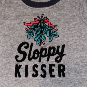 sloppy kisser onesie